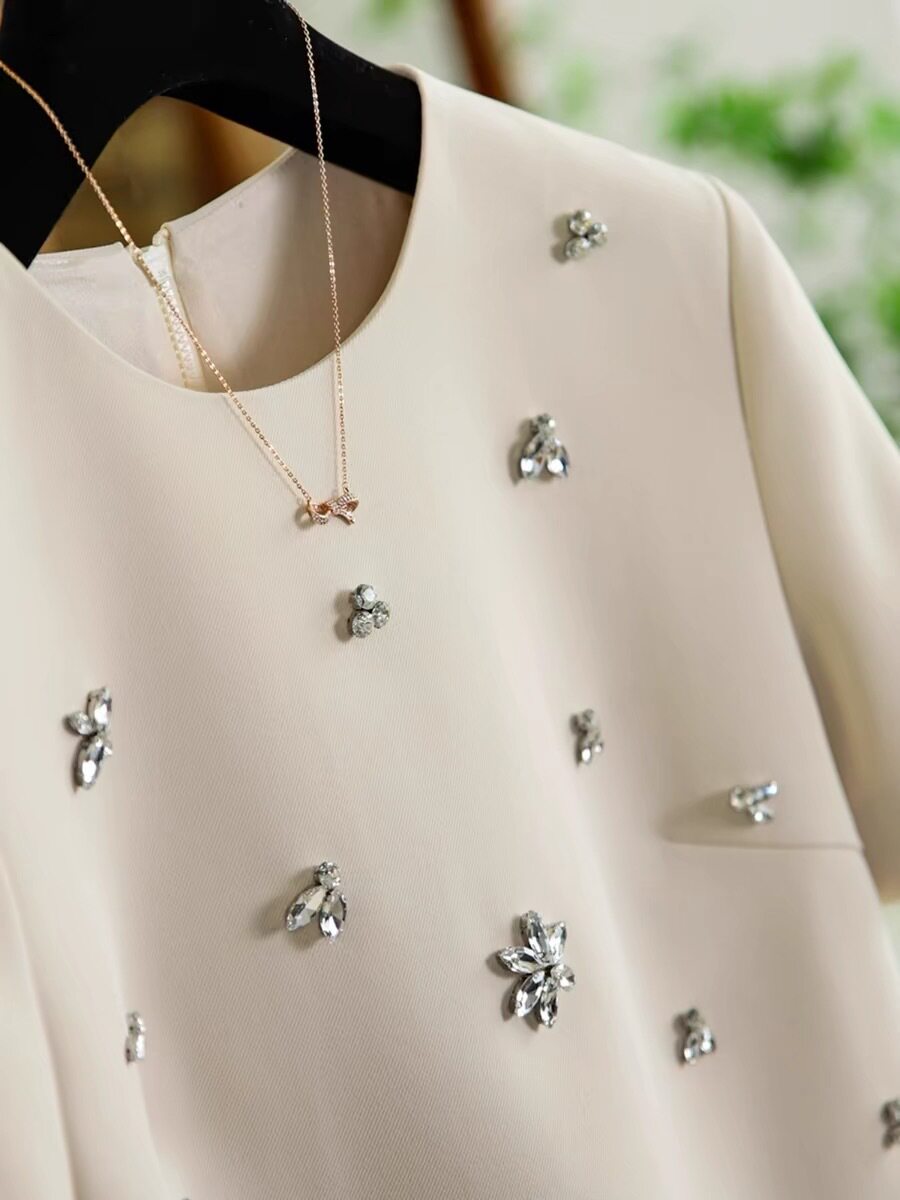 Chân váy xếp ly nữ xòe phong cách Chanel, chất liệu polyester cao cấp chi tiết 3