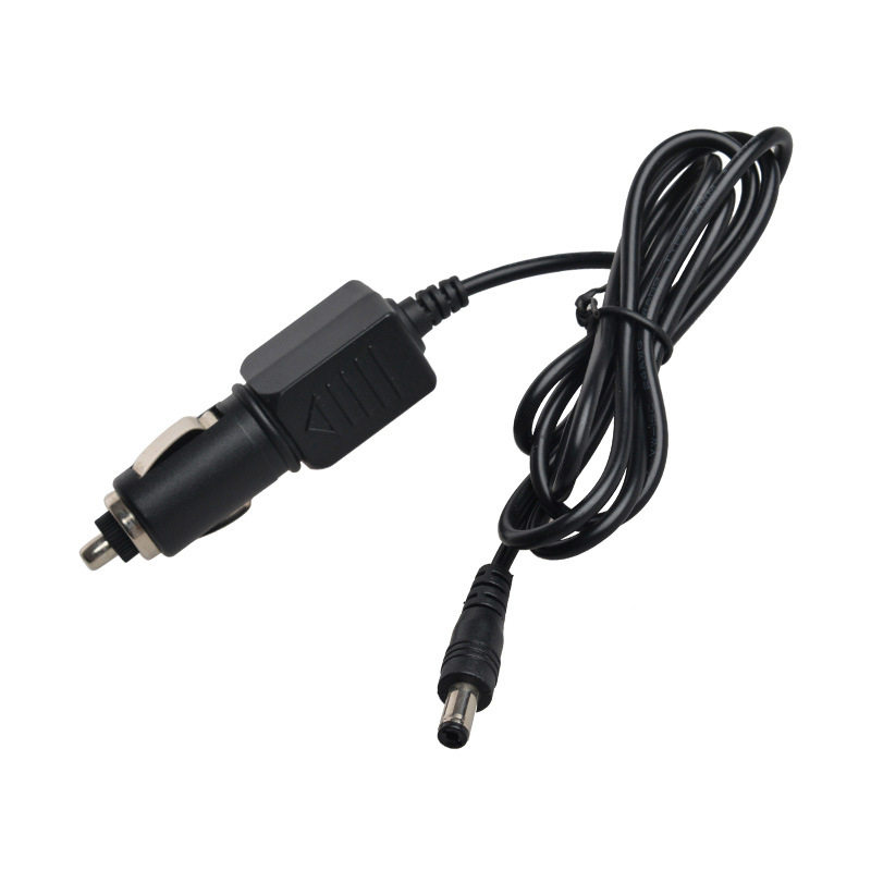 12V1A Car Charger 12W Cigarette Lighter Direct Car Charger Dc Head 5521 Plug Charger