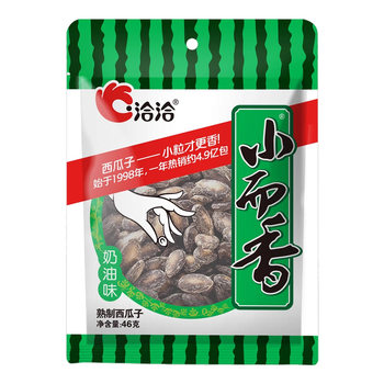 [ChaCheer/qiaqia Cream Small and Fragrant 46g/bag] Chacha Nuts Roasted Seeds Watermelon Seeds