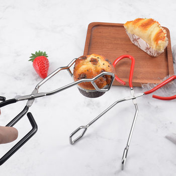 New product line bread clip scissor type food clip extended barbecue clip barbecue clip food clip kitchen tool