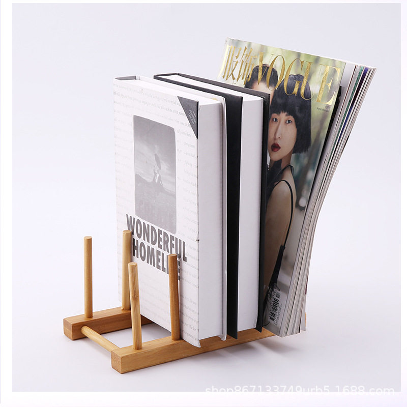 Bamboo Plate Display Bracket Storage Rack Water Cup Plate Drain Bowl Rack Storage Rack Tea Cake Supermarket Ceramic Plate Rack