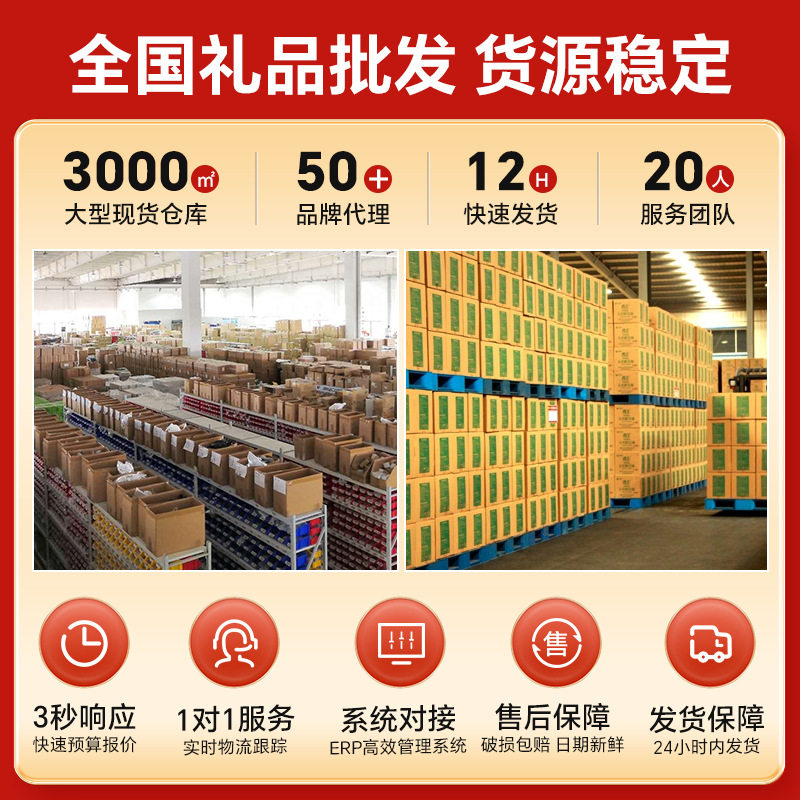 Baicaowei Daily Nut Gift Pack 852g New Year Gift Box Snacks Gift Wholesale Group Buying Unit Welfare