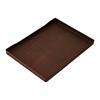 Hotel Tray Rectangular Black Walnut Tray Imitation Wooden Rectangular Tea Tray Commercial Tray Dinner Plate Dining Room Living Room
