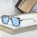 Gun frame silver mesh blue