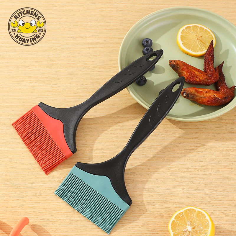 Extra Large silicone barbecue sauce brush kitchen household edible pancake brush oil lint-free brush baking tool
