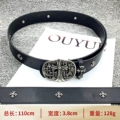[eight stars] [multiple cross 110cm] crow classic belt