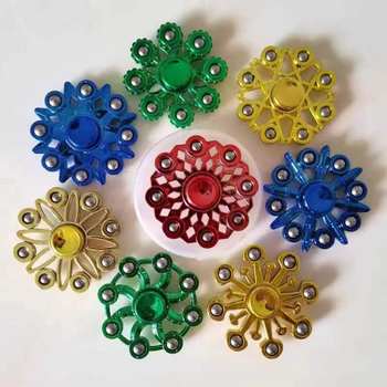 Fingertip gyro finger gyro plating gyro steel ball gyro children's toy gyro manufacturers wholesale