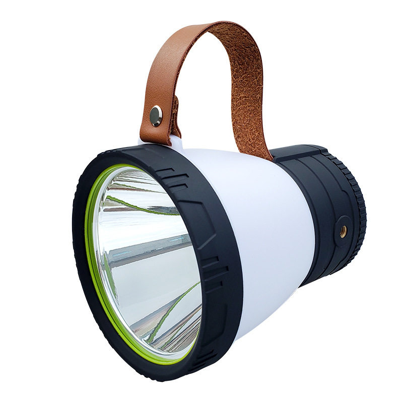 New T40 portable lamp outdoor multi-function Searchlight multi-light source charging tent lamp RGB colorful lantern