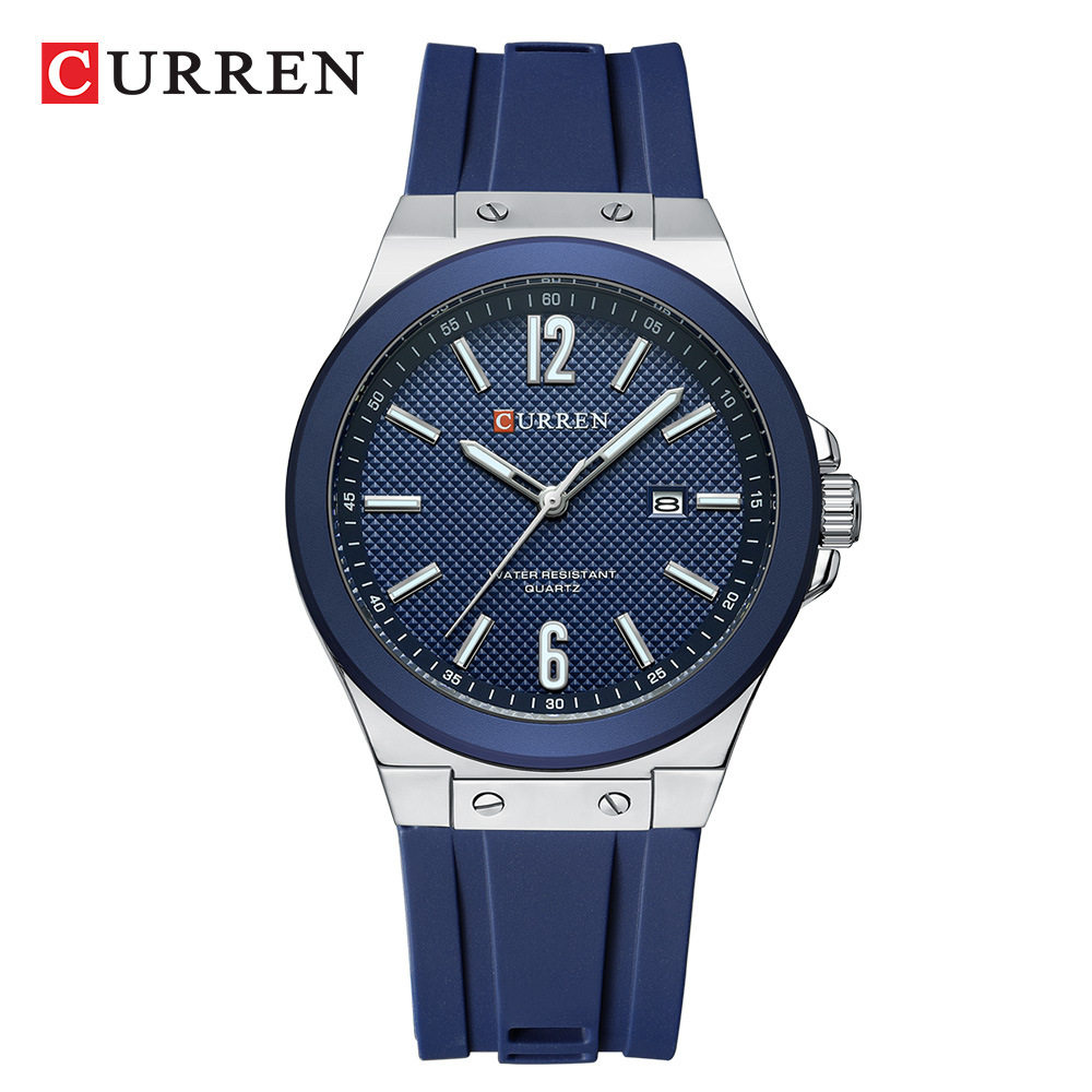 Curren/Crane 8467 Men's Watch Calendar Men's Tape Watch Casual Men's Watch Foreign Trade Watch
