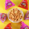 Sharp crispy puffed snacks puffed food Haidilao with snacks wholesale whole box wholesale postage a generation of hair