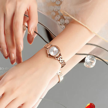 JULIUS JULIUS watch small round watch steel belt niche ins style waterproof quartz Women's Watch JA-1412