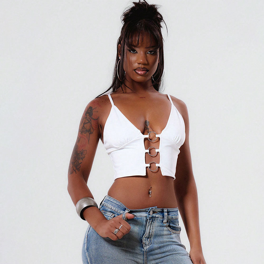Sexy Womens Crop Top Slim Fit Short Sleeve Lightweight Fabric Spring Summer Fashion Wholesale Available