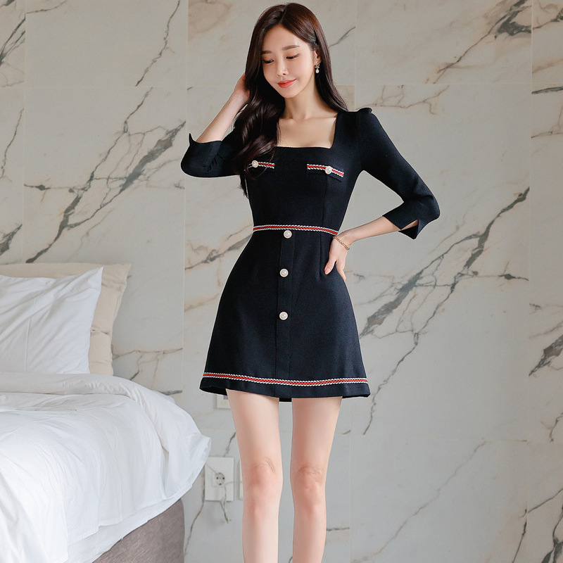 (Mới) Mã A7228 Giá 830K: Váy Đầm Liền Thân Nữ Zhout Dáng Chữ A Hàng Mùa Xuân Thu Đông Phong Cách Hàn Quốc Trông Trẻ Hơn Tuổi Thời Trang Nữ Chất Liệu G03 Sản Phẩm Mới, (Miễn Phí Vận Chuyển Toàn Quốc).