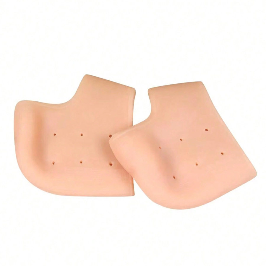 Heightening Pad Invisible Women's Heightening Insole Silicone Men's Heel Cover Pad Socks Casual Heightening All in One