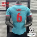Navy blue champions league no. 6 (with armband)