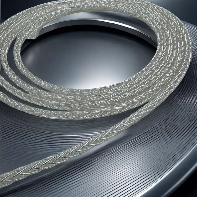 Single Crystal Copper Wire Braided Silver Wire Headset Upgrade Wire DIY Fever Grade Silver Wire 8 Strand Braided 200 Core