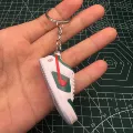 DK White Green Orange (Single Keychain)