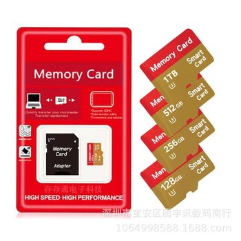 Factory wholesale high-speed expansion mobile phone memory card TF card 32G 64G L 128G 1TB cross-border upgrade card 2TB