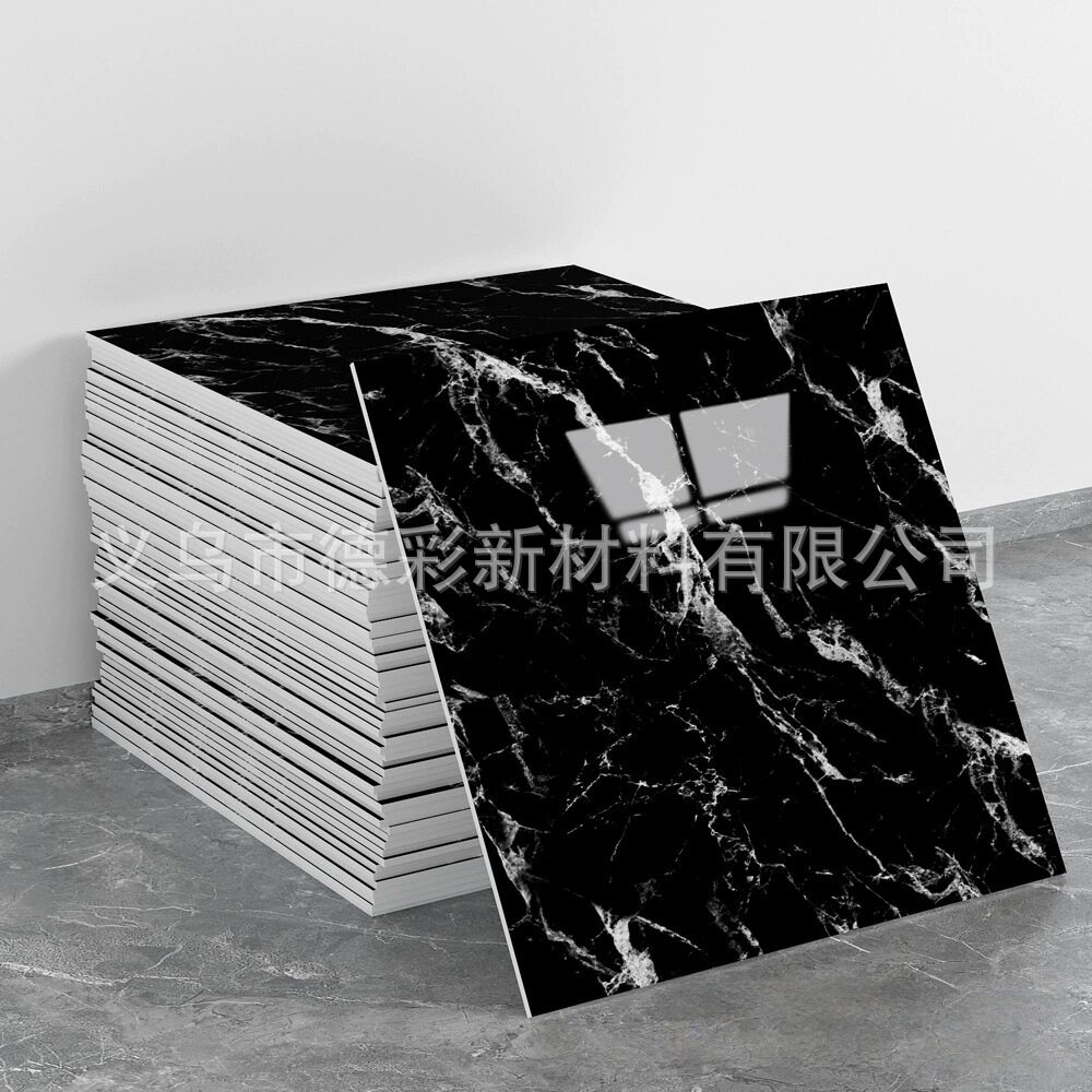 自粘防水仿瓷砖墙贴铝塑板翻新装饰遮丑大理石厨房墙面贴纸卫生间