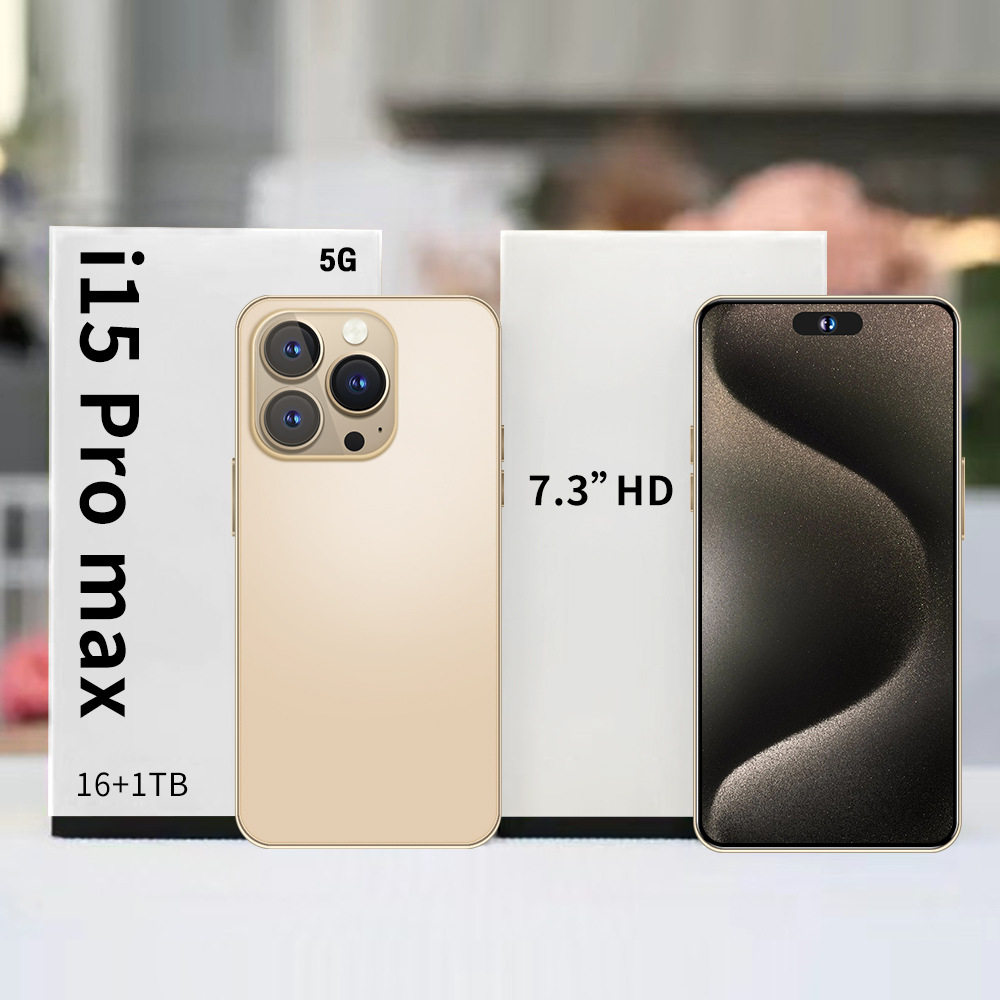 i15promax跨境现货6.8寸安卓智能手机3+64快充OTG外贸厂家代发