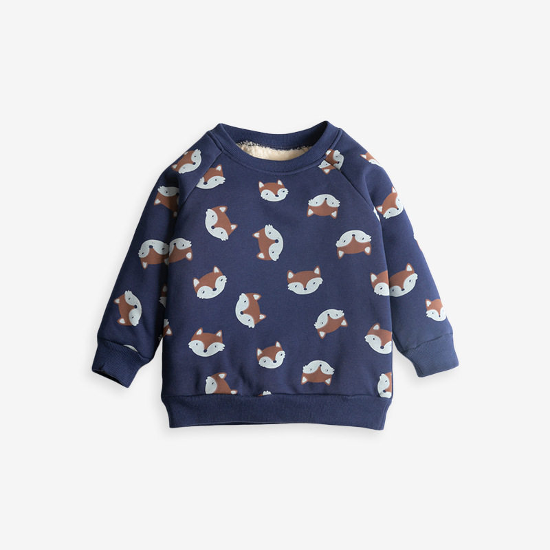 Kids' Clothing, Fall & Winter Long-sleeve Jacket, Cotton Thick Cold-resistant Kids' Jacket