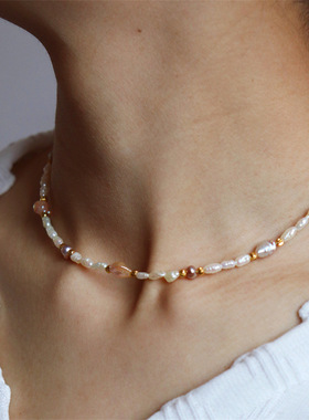 珍珠项链珍珠轻奢小众