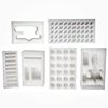 10, 15 Egg Trays, Shock-Absorbing Buffer Fruit Express Foam Packaging Box, 3.5 Hard Drive, Anti-Fall Epe Pearl Cotton Tray
