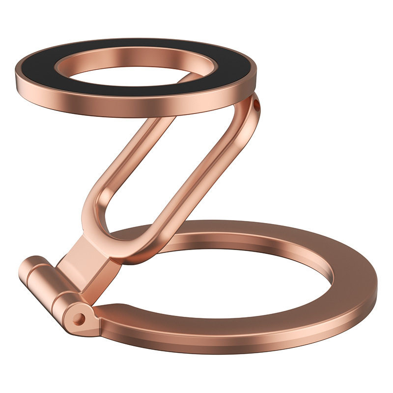 新款双面磁吸magsafe手机支架 多功能指环扣 桌面支架 全金属支架