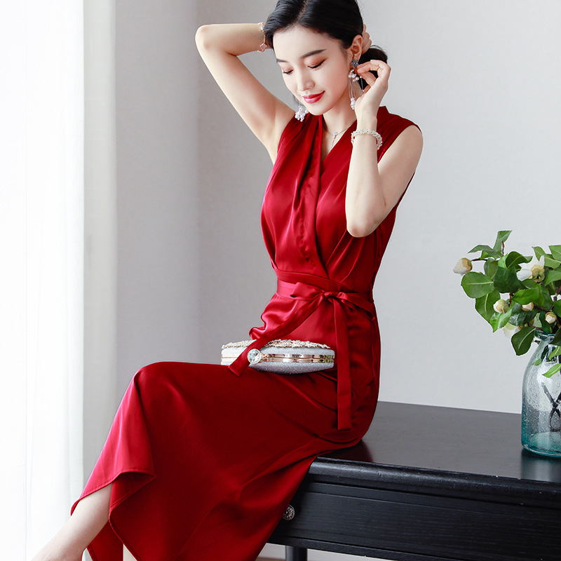(Mới) Mã B6997 Giá 1050K: Váy Đầm Liền Thân Nữ Dotdi Dáng Chữ A Hàng Mùa Hè Cổ Chữ V Thời Trang Nữ Chất Liệu G03 Sản Phẩm Mới, (Miễn Phí Vận Chuyển Toàn Quốc).