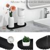 Cross-Border Exclusive Supply of Silicone Aromatherapy Trays, Lace Oval Jewelry Storage Box, Kitchen Sink Sponge Holder