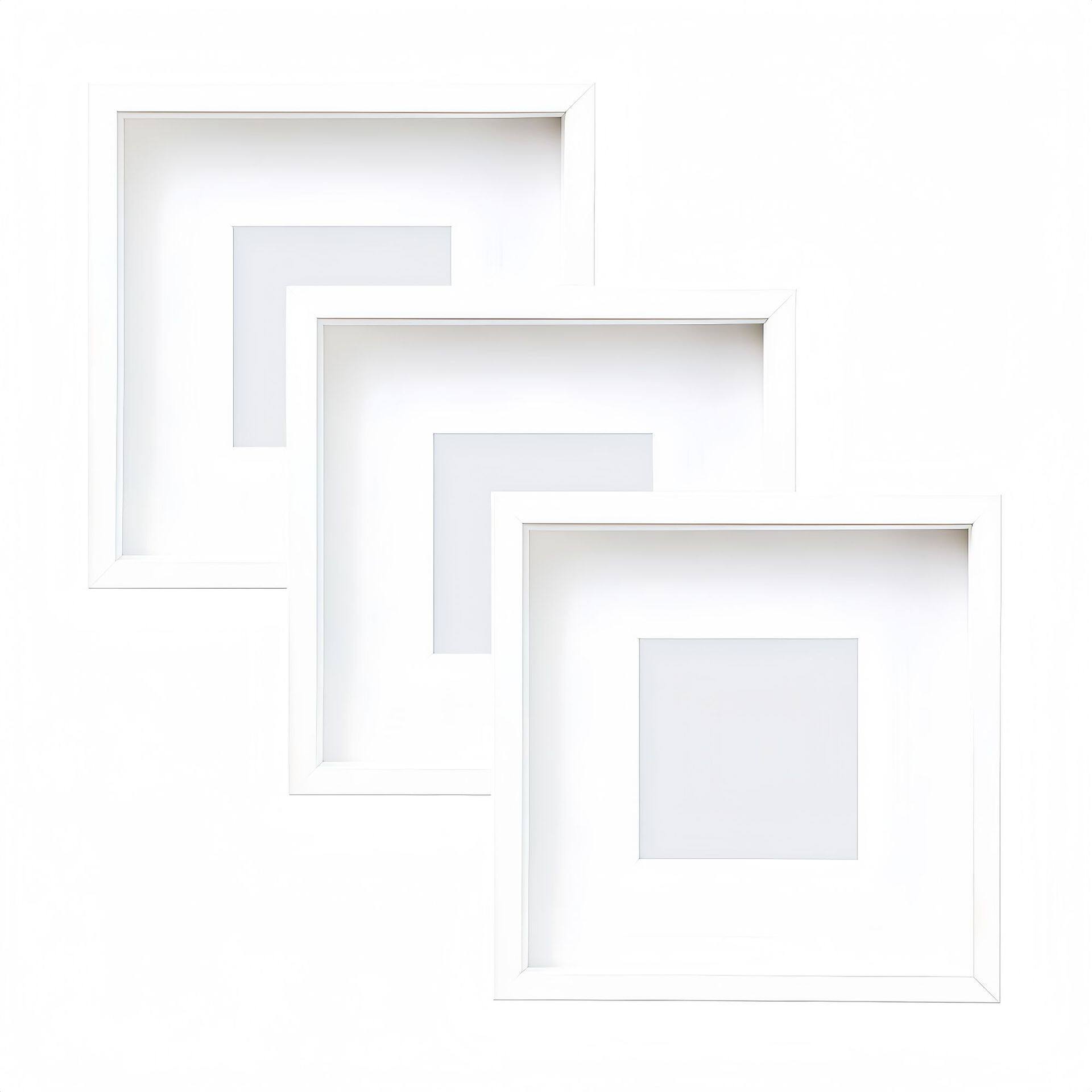 Three-Dimensional Hollow 3cm Square Photo Frame 12inch A4A3 Handmade DIY Dried Flower Butterfly Specimen Blind Box Storage Picture Frame