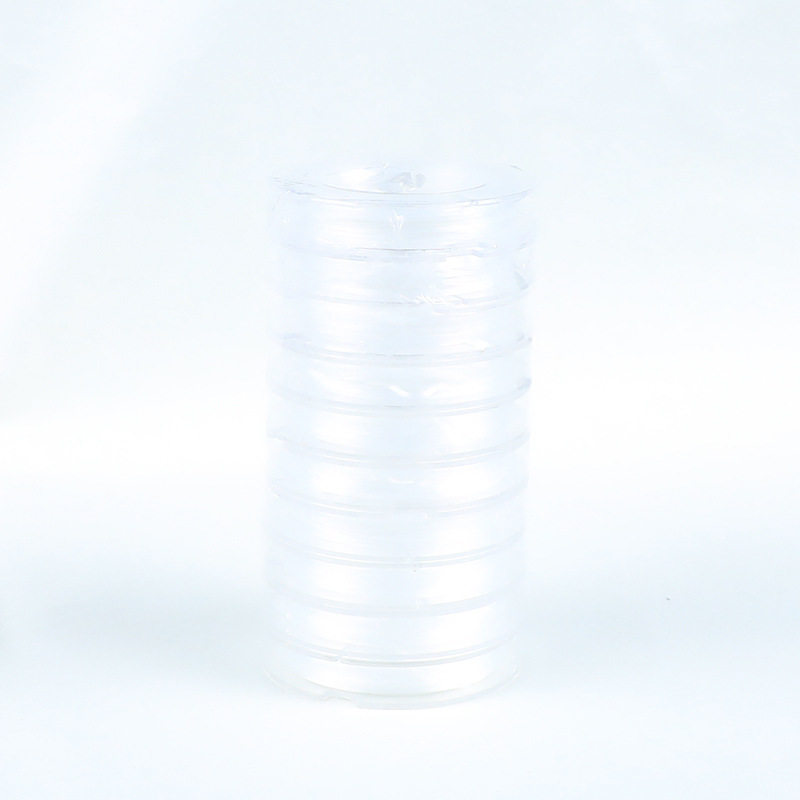 Factory wholesale small roll 10 m flat elastic line 5 m elastic line pearl line hand string Wen play leather rope crystal