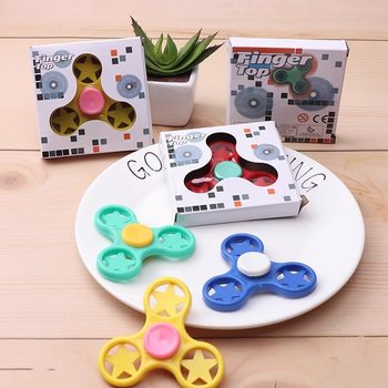 Fingertip Gyro Children Decompression Decompression Toys Adult Rotary Gyro Kindergarten Primary School Students Share Gifts