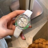 Многогранное хрустальное кольцо лазерные часы женская корейская версия часов craft ladies rhinestone watch производитель кварцевых часов оптом one piece