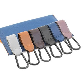 Simple aluminum alloy mountaineering buckle electric bicycle bicycle universal multifunctional strong Velcro stroller hook