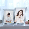 Creative transparent 7 inch photo frame crystal 8 inch photo frame children 10 inch horizontal frame table wholesale 6 inch glass photo frame