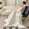 Flannel Bubble Rabbit Plush Blanket Office Sofa Blanket Milk Velvet Double-sided Blanket Foreign Trade Cross-border Blanket