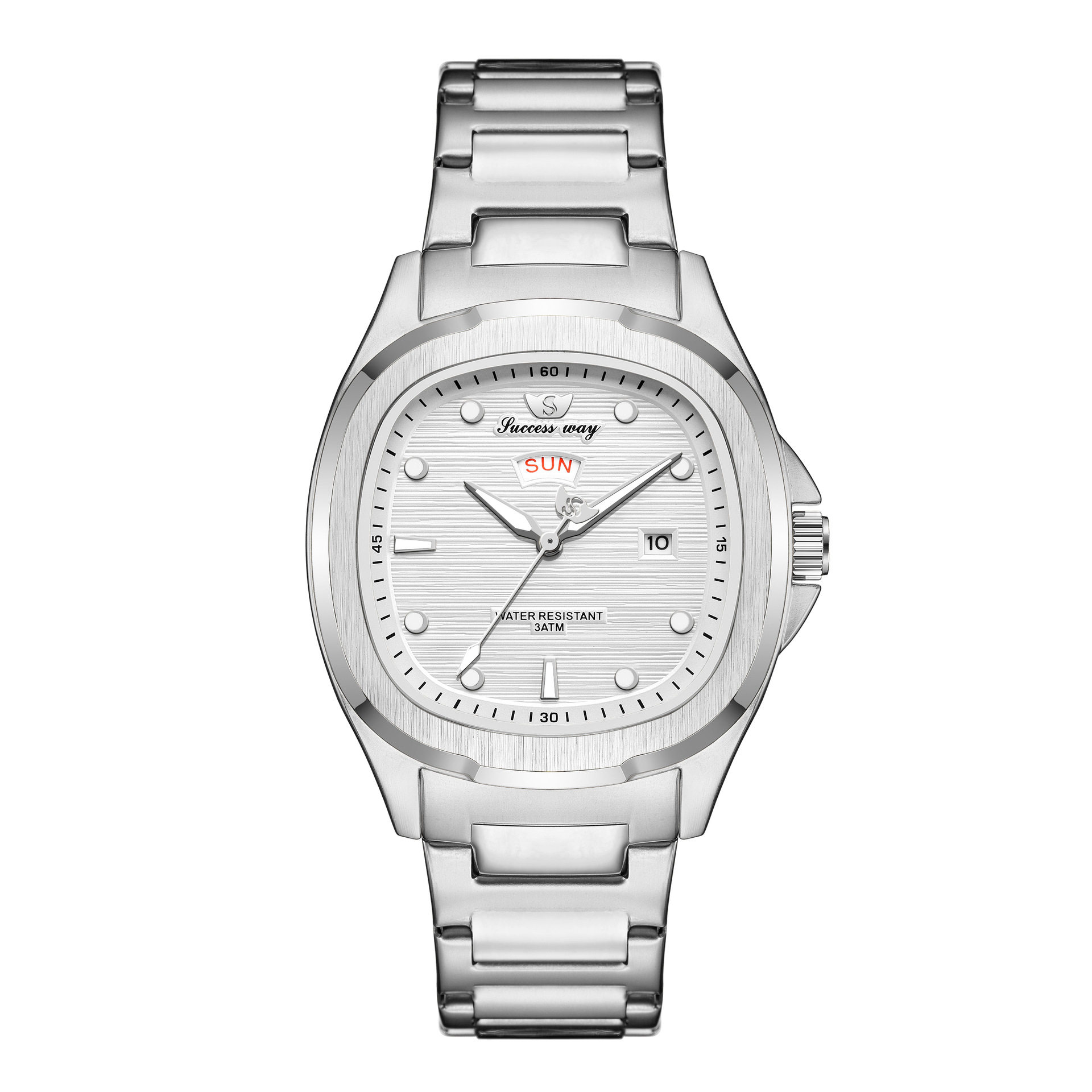 Cross-border Hot Selling Simple Business Men's Watch Brand SUCCESSWAY Fashion Waterproof High-end Light Luxury Watch