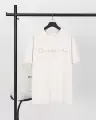 12 gradient letter print short sleeve