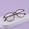 A3522 new ultra-light TR90 glasses Korean retro polygon frame student with degree myopia optical frame