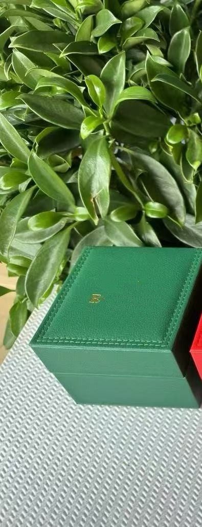 Pu Leather Watch Box, Small Leather Box, Ready-Made Watch Packaging Box, Flip-Top Packaging Watch Box