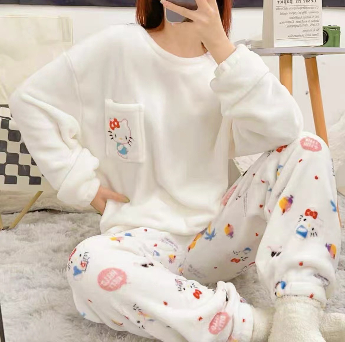 睡衣冬季女款珊瑚绒2025年新款冬天法兰绒秋冬家居服套装厂家直销