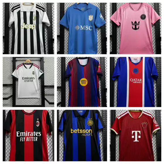 2627Ac Manchester United Real Madrid Inter Milan Barcelona Lwp Paris Bayern Arsenal Popular Jerseys Soccer Jersey