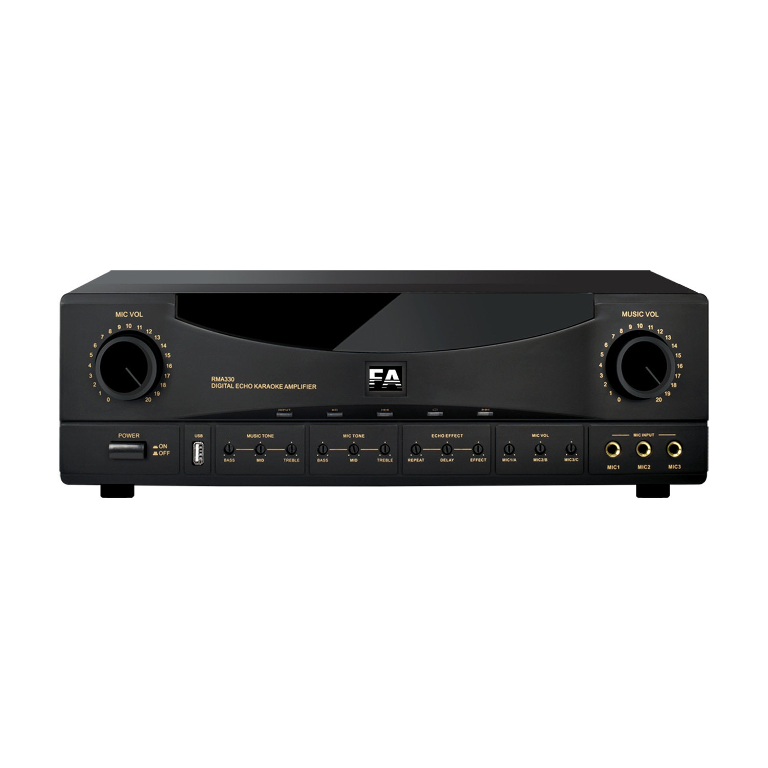 High-Power Amplifier Professional Karaoke Amplifier with Bluetooth Heavy Bass Home Karaoke Conference Engineering Card Package Machine