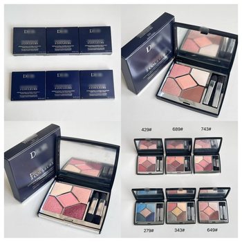 Cross-Border Export Big-Name Dijia High-Quality Five-Color 5-Color Eye Shadow Palette 7g Fine Contouring Matte Five-Color Eye Shadow