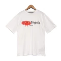 White with Red Print