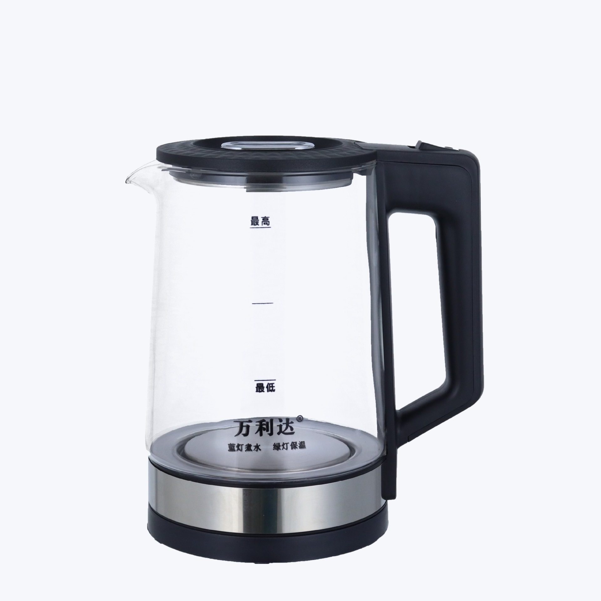 Wanlida 316 Stainless Steel Glass Electric Heating and Insulation Integrated Water Kettle Household Fully Automatic Large-Capacity Water Kettle