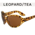 Leopard print tea slices