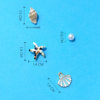 2025 Summer Original Design Shell Starfish Bracelet Natural Stone Conch Bracelet Women's Niche Seaside Accessories Direct Supply