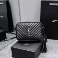 Black silver buckle